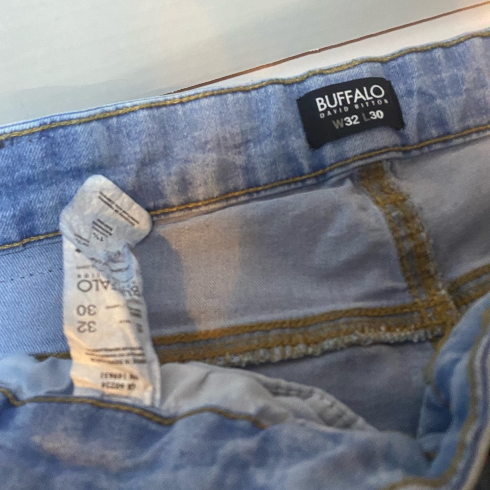 Buffalo David Bitton light blue denim jeans